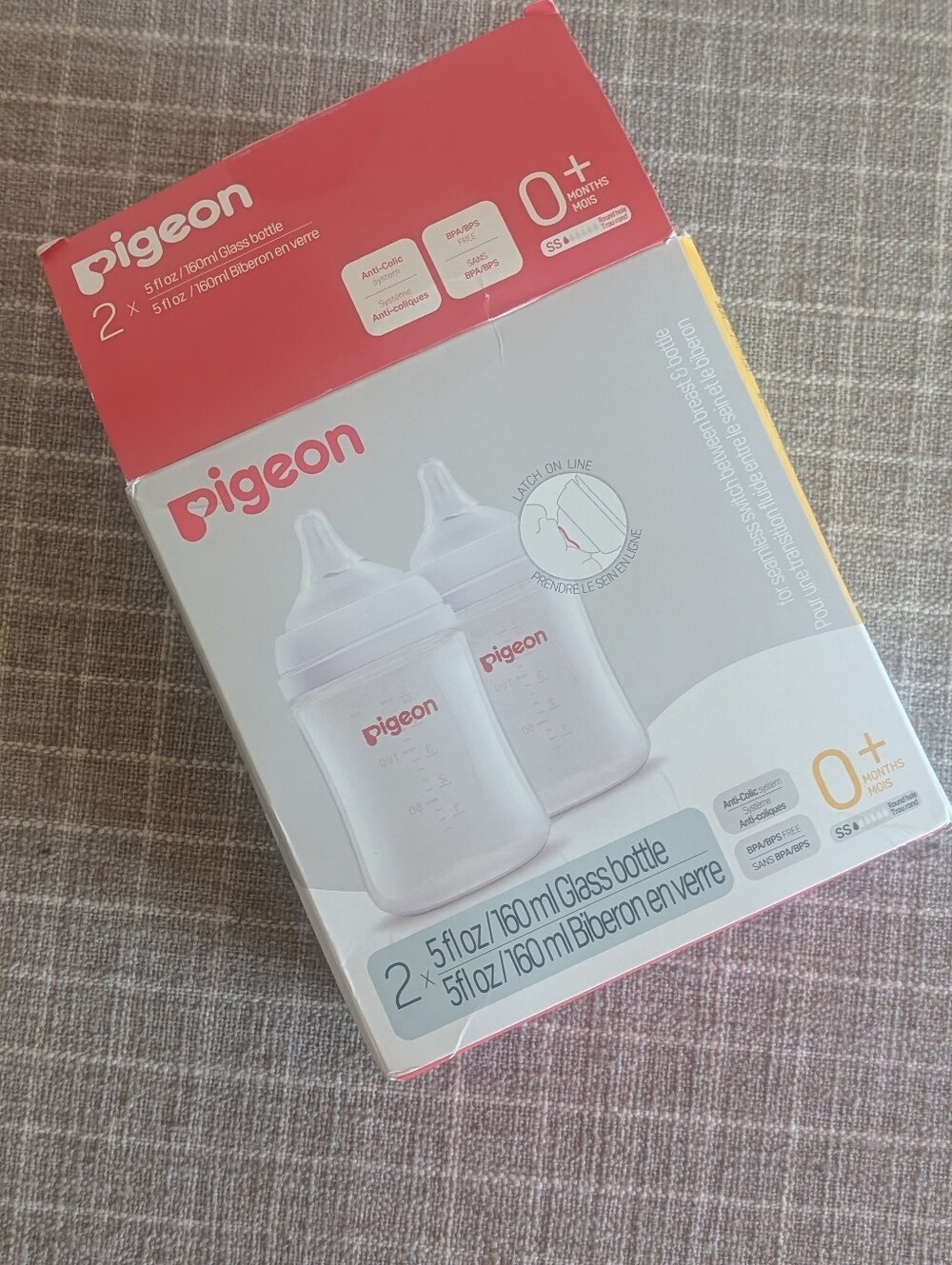 Pigeon 5oz Glass Bottles - Picture 2 of 2